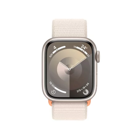 Kontrolsat - Apple Watch Series 9 GPS Starlight Aluminum | Sport Loop Starlight Bracelet (41mm) Kontrolsat - Apple Watch Series 9 GPS Starlight Aluminum | Sport Loop Starlight Bracelet (41mm)