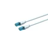 Kontrolsat - Cabo de Rede RJ45 UTP Vention - Cat5e - 75cm - Branco e Azul - VAP-A10-S075