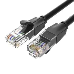 Kontrolsat - Vention UTP RJ45 Network Cable - Cat6 - 1M - Black - IBEBF