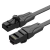 Cabo de Rede UTP RJ45 Vention - Cat6 - 2M - Preto - IBABH