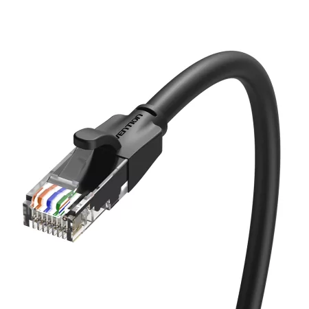 Kontrolsat - RJ45 UTP Vention Network Cable - Cat6 - 2M - Black - IBEBH