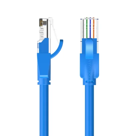 Kontrolsat - Vention UTP RJ45 Network Cable - Cat6 - 2M - Blue - IBELH Kontrolsat - Vention UTP RJ45 Network Cable - Cat6 - 2M - Blue - IBELH