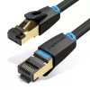 RJ45 SFTP Vention Network Cable - Cat8 - 1M - Black - IKABH
