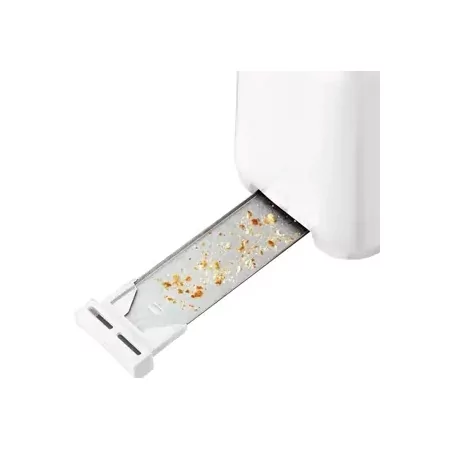 Kontrolsat - Moulinex Uno Toaster - 900W - 1 Slot - White - LS1A1110 Kontrolsat - Moulinex Uno Toaster - 900W - 1 Slot - White - LS1A1110