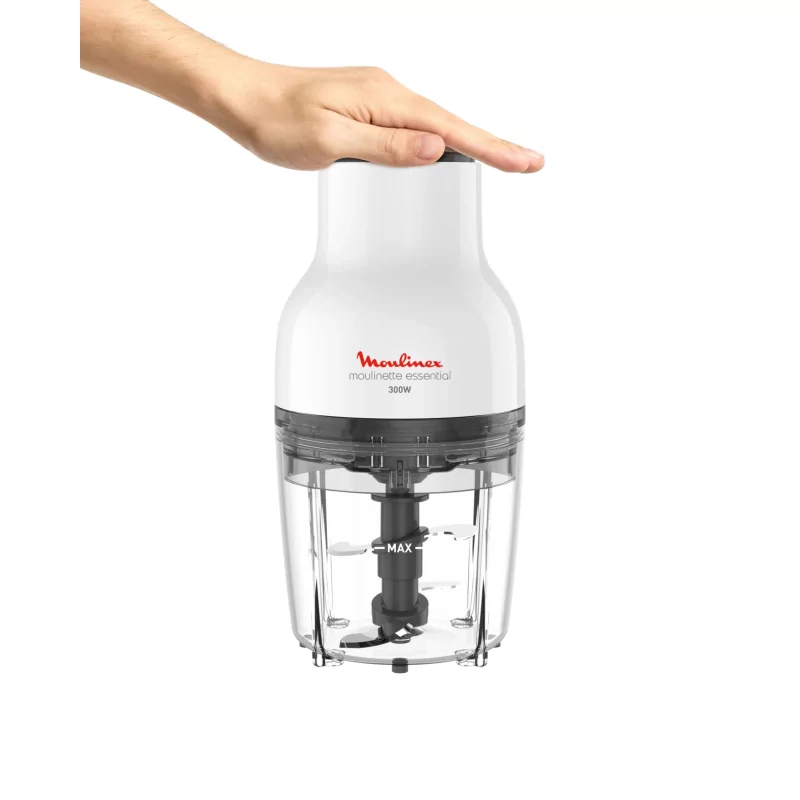 Kontrolsat - Moulinex Moulinette Essential Chopper - 300W - 400ml - White - DJ520110