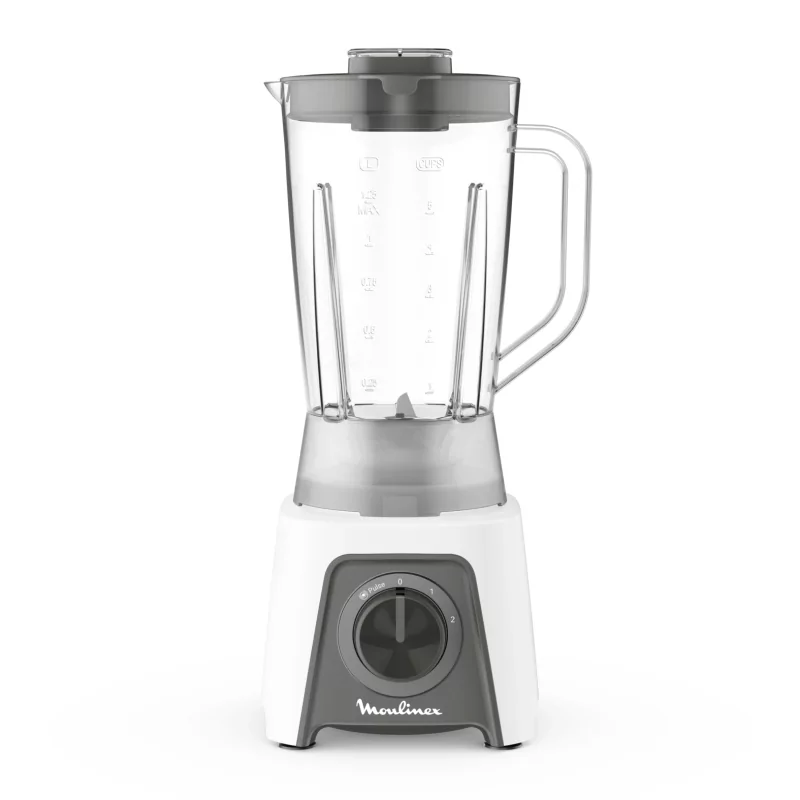 Kontrolsat - Liquidificadora Moulinex Blendeo+ - 450W - 1.5L - Branca - LM2C0110 Kontrolsat - Liquidificadora Moulinex Blendeo+ - 450W - 1.5L - Branca - LM2C0110