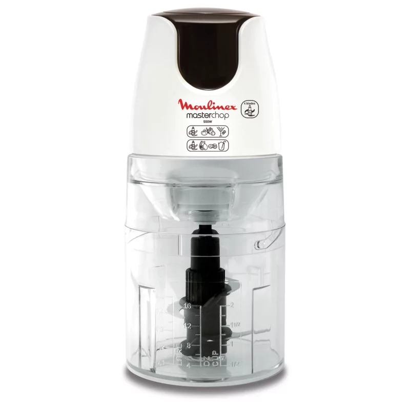 Kontrolsat - Moulinex Masterchop XXL Chopper - 500W - 0.5L - White - DJ450B10