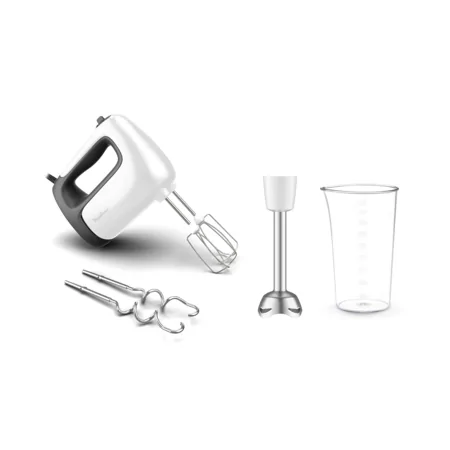 Kontrolsat - Moulinex Prep'mix+ Mixer - 500W - White / Black - HM462110