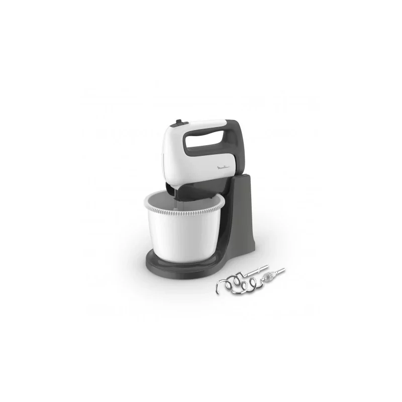 Kontrolsat - Moulinex Perp´mix Mixer - 500W - 2.5L - White / Gray - HM464110