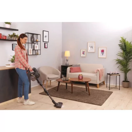 Kontrolsat - Hoover Vertical Vacuum Cleaner - 170W - 30min Autonomy - Black - HF103X Kontrolsat - Hoover Vertical Vacuum Cleaner - 170W - 30min Autonomy - Black - HF103X