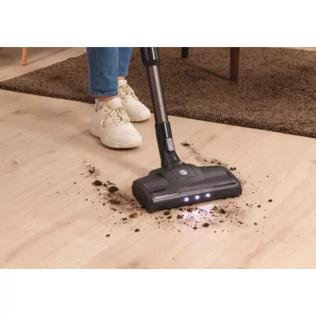 Kontrolsat - Hoover Vertical Vacuum Cleaner - 170W - 30min Autonomy - Black - HF103X Kontrolsat - Hoover Vertical Vacuum Cleaner - 170W - 30min Autonomy - Black - HF103X