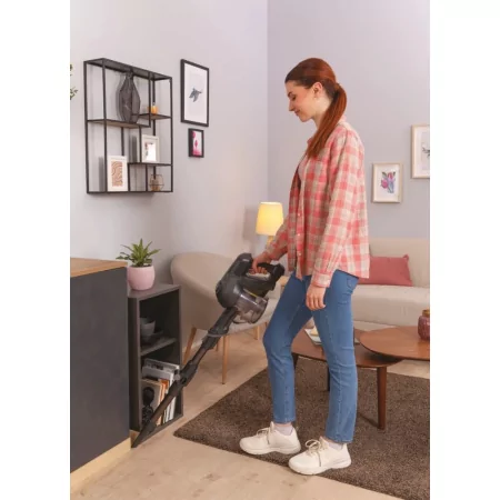 Kontrolsat - Hoover Vertical Vacuum Cleaner - 170W - 30min Autonomy - Black - HF103X Kontrolsat - Hoover Vertical Vacuum Cleaner - 170W - 30min Autonomy - Black - HF103X