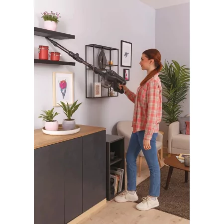 Kontrolsat - Hoover Vertical Vacuum Cleaner - 170W - 30min Autonomy - Black - HF103X Kontrolsat - Hoover Vertical Vacuum Cleaner - 170W - 30min Autonomy - Black - HF103X