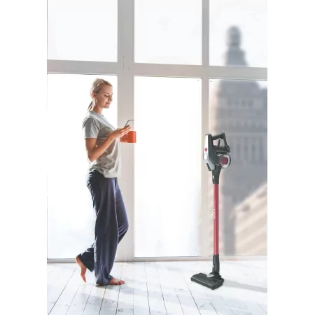 Kontrolsat - Hoover Upright Vacuum Cleaner - 240W - 22V - Gray / Red - HF322TH Kontrolsat - Hoover Upright Vacuum Cleaner - 240W - 22V - Gray / Red - HF322TH