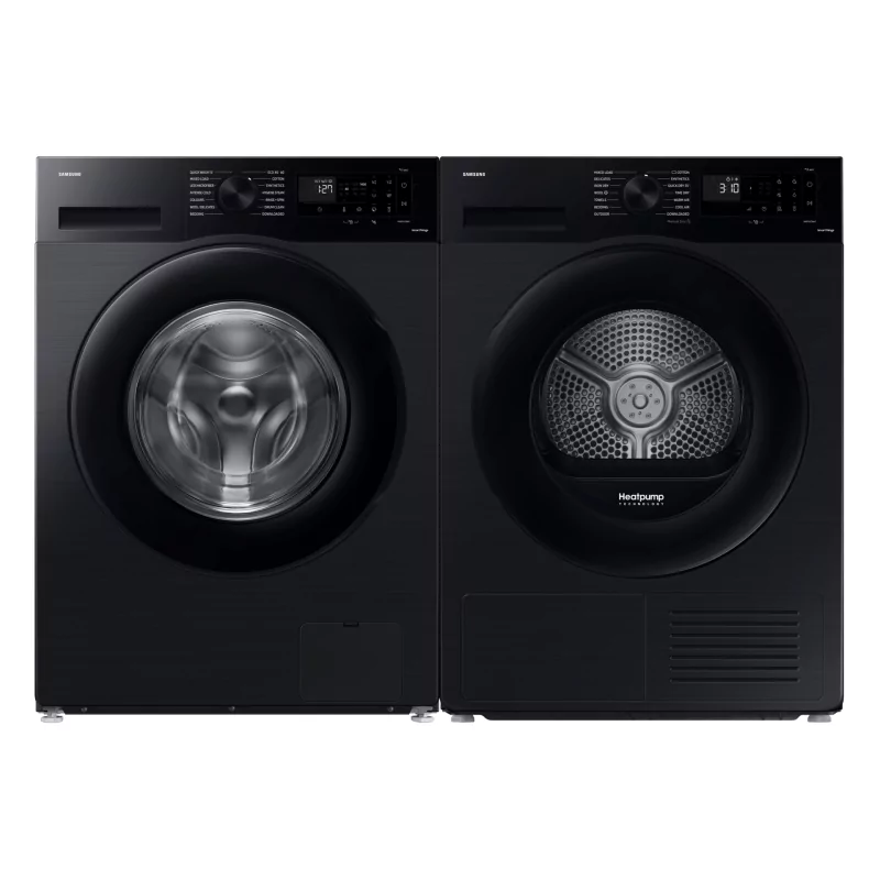 Kontrolsat - Máquina de Secar Roupa Samsung - Bomba de Calor - 8Kg - Classe B - Preta - DV80CGC0B0ABEP