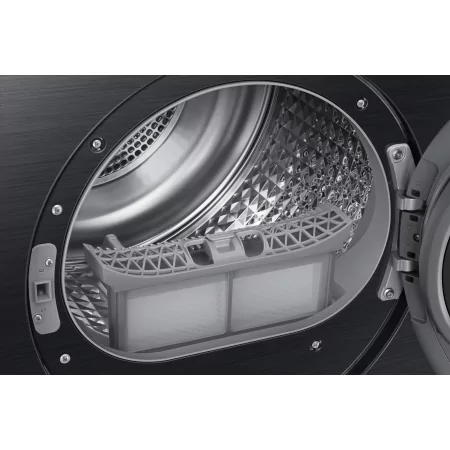 Kontrolsat - Máquina de Secar Roupa Samsung - Bomba de Calor - 8Kg - Classe B - Preta - DV80CGC0B0ABEP Kontrolsat - Máquina de Secar Roupa Samsung - Bomba de Calor - 8Kg - Classe B - Preta - DV80CGC0B0ABEP