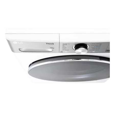 Kontrolsat - Máquina de Secar Roupa LG - 10Kg - Bomba de Calor - Classe A - Branca - RH10V9AV2WR Kontrolsat - Máquina de Secar Roupa LG - 10Kg - Bomba de Calor - Classe A - Branca - RH10V9AV2WR