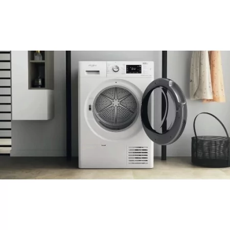 Kontrolsat - Máquina de Secar Roupa Whirpool - 8Kg - Bomba de Calor - Classe C - Branca - FFT M22 8X3B SPT Kontrolsat - Máquina de Secar Roupa Whirpool - 8Kg - Bomba de Calor - Classe C - Branca - FFT M22 8X3B SPT