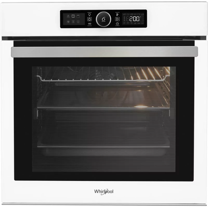 Kontrolsat - Forno Elétrico de Encastre Whirpool - 73L - Classe A+ - Branco - AKZ9 6220 WH