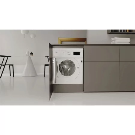 Kontrolsat - Máquina de Lavar e Secar Roupa de Encastre Whirpool - 9Kg - 1400RPM - Branca - BI WDWG 961485 EU Kontrolsat - Máquina de Lavar e Secar Roupa de Encastre Whirpool - 9Kg - 1400RPM - Branca - BI WDWG 961485 EU
