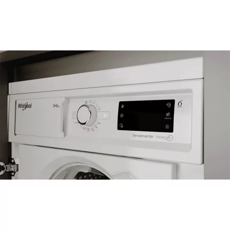 Kontrolsat - Whirlpool Built-in Washer and Dryer - 9kg - 1400RPM - White - BI WDWG 961485 EU