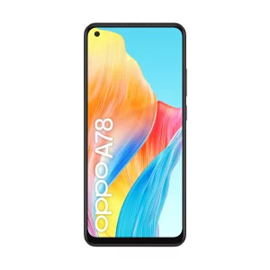 Kontrolsat - OPPO A78 Smartphone - 8GB/128GB - Black - (6.43'' - Dual SIM - 5000 mAh)