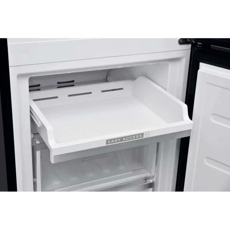 Kontrolsat - Whirlpool W9 931D KS Fridge Freezer (355L - Class D - Black)