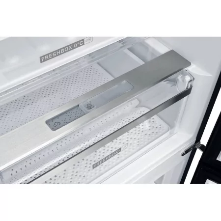 Kontrolsat - Whirlpool W9 931D KS Fridge Freezer (355L - Class D - Black) Kontrolsat - Whirlpool W9 931D KS Fridge Freezer (355L - Class D - Black)
