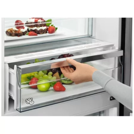 Kontrolsat - Combinado AEG RCB636E5MX (367L - Classe E - Inox) Kontrolsat - Combinado AEG RCB636E5MX (367L - Classe E - Inox)