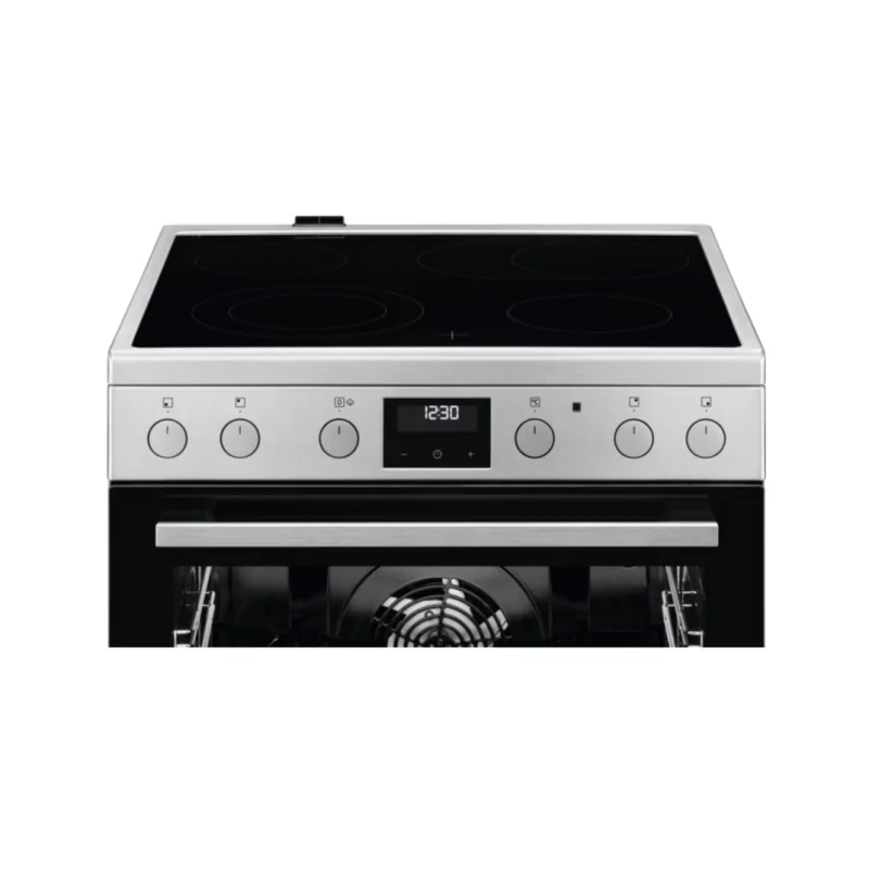 Kontrolsat - Fogão c/ Placa Vitrocerâmica AEG - 10300W - 73L - 4 Zonas - Classe A - Inox - CCB6642BBM