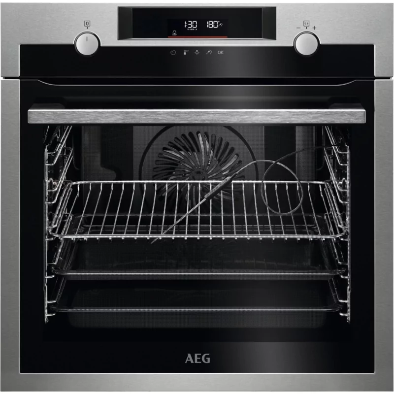 Kontrolsat - Forno Elétrico de Encastre AEG - Pirolítico - 3500W - 71L - A+ - Inox - BPE546360M Kontrolsat - Forno Elétrico de Encastre AEG - Pirolítico - 3500W - 71L - A+ - Inox - BPE546360M