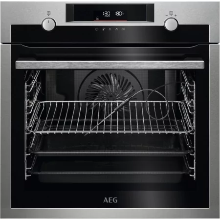 Kontrolsat - Forno Elétrico de Encastre AEG - Pirolítico - 3500W - 71L - A+ - Inox - BPE546360M Kontrolsat - Forno Elétrico de Encastre AEG - Pirolítico - 3500W - 71L - A+ - Inox - BPE546360M