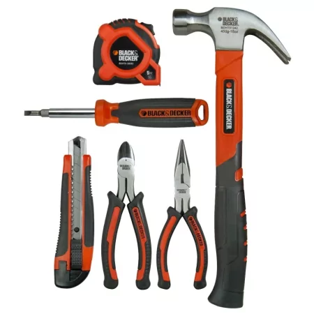 Kontrolsat - Conjunto de 6 Ferramentas Black&Decker BDHT0-71631 - Kit Completo Prático Kontrolsat - Conjunto de 6 Ferramentas Black&Decker BDHT0-71631 - Kit Completo Prático