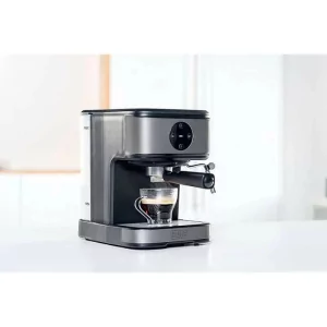 Kontrolsat - Black+Decker Espresso Coffee Machine 850W 20 Bar - Stainless Steel - BXCO850E