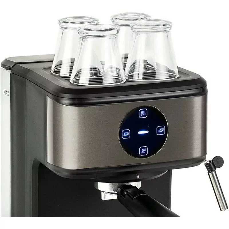Kontrolsat - Black+Decker Espresso Coffee Machine 850W 20 Bar - Stainless Steel - BXCO850E
