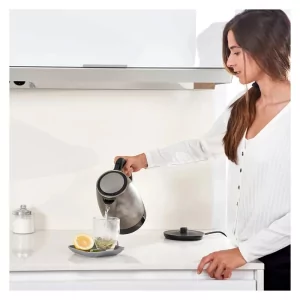 Kontrolsat - Black+Decker Electric Kettle 2200W 1.7L - Stainless Steel - BXKE2201E