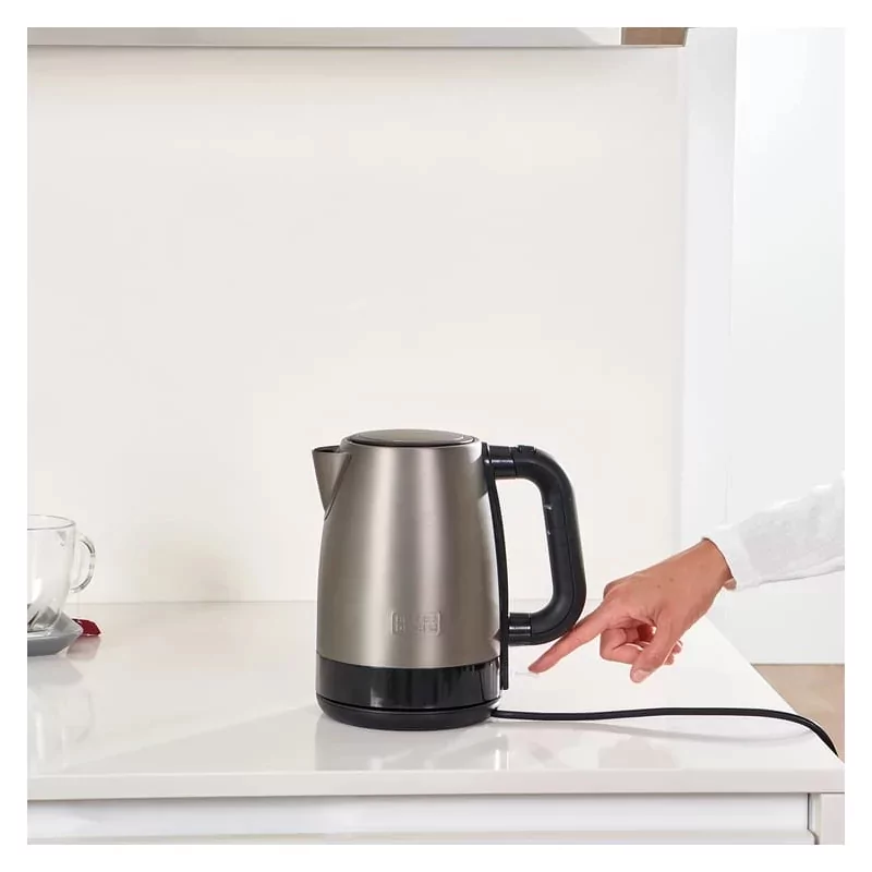 Kontrolsat - Black+Decker Electric Kettle 2200W 1.7L - Stainless Steel - BXKE2201E