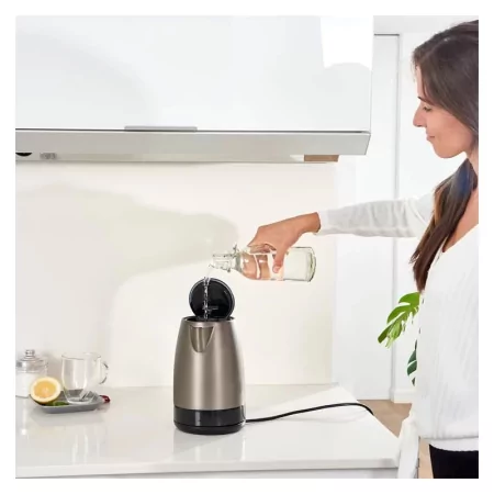 Kontrolsat - Black+Decker Electric Kettle 2200W 1.7L - Stainless Steel - BXKE2201E Kontrolsat - Black+Decker Electric Kettle 2200W 1.7L - Stainless Steel - BXKE2201E