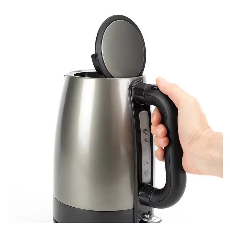 Kontrolsat - Black+Decker Electric Kettle 2200W 1.7L - Stainless Steel - BXKE2201E