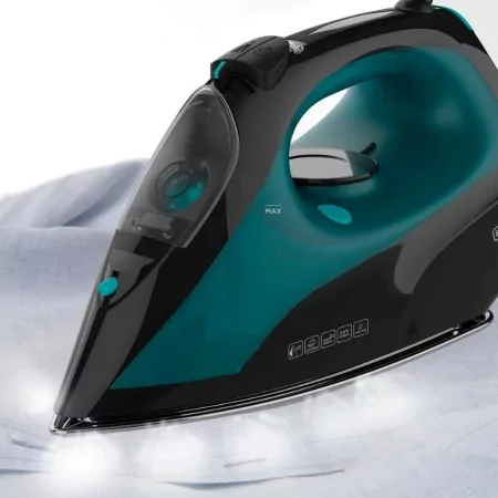 Kontrolsat - Ferro de Engomar Black & Decker - 2400W - Preto / Azul - BXIR2403E Kontrolsat - Ferro de Engomar Black & Decker - 2400W - Preto / Azul - BXIR2403E