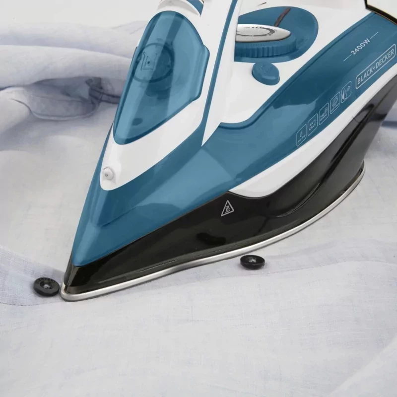 Kontrolsat - Black+Decker 2400W Steam Iron - Stainless Steel Base - BXIR2402E