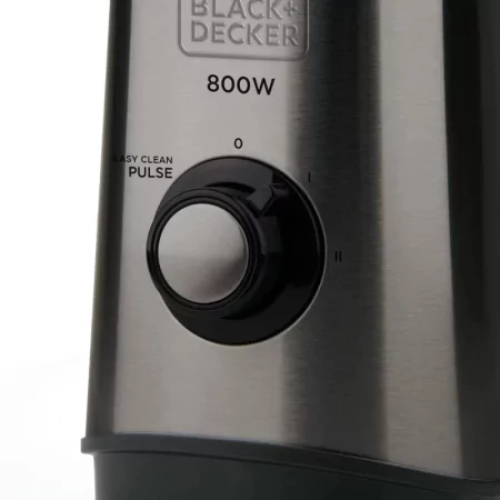 Kontrolsat - Black+Decker 800W Blender - 1.5L Glass Jar - BXJB800E Kontrolsat - Black+Decker 800W Blender - 1.5L Glass Jar - BXJB800E