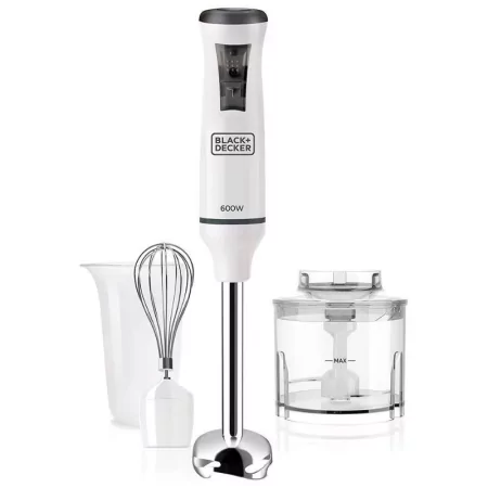 Kontrolsat - Varinha Mágica + Acessórios Black & Decker - 600W - Branca - BXHBA600E Kontrolsat - Varinha Mágica + Acessórios Black & Decker - 600W - Branca - BXHBA600E