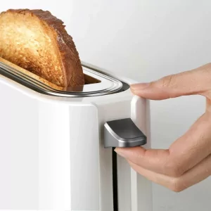 Kontrolsat - Black+Decker 1-Slot Toaster - 1000W - 7 Levels - White - BXTO1001E