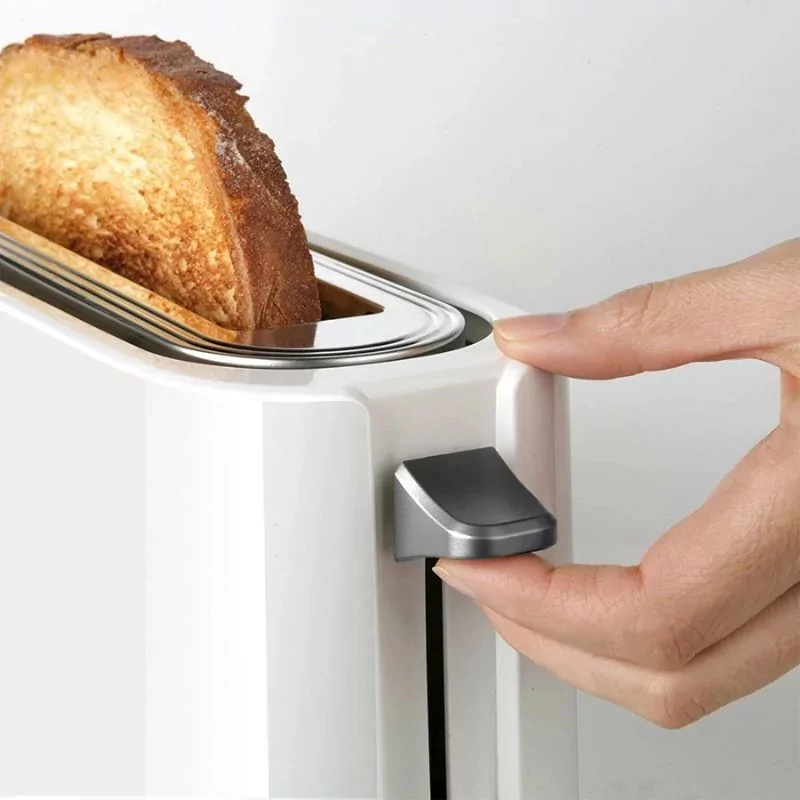 Kontrolsat - Black+Decker 1-Slot Toaster - 1000W - 7 Levels - White - BXTO1001E Kontrolsat - Black+Decker 1-Slot Toaster - 1000W - 7 Levels - White - BXTO1001E