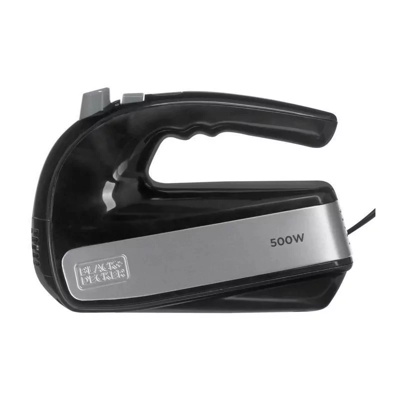 Kontrolsat - Black & Decker 500W Stand Mixer - 5 Speeds, Black/Stainless Steel - BXMX500E