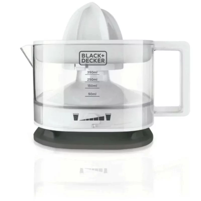 Kontrolsat - Espremedor de Citrinos Black+Decker - 25W - 0.35L - BXCJ25E Kontrolsat - Espremedor de Citrinos Black+Decker - 25W - 0.35L - BXCJ25E