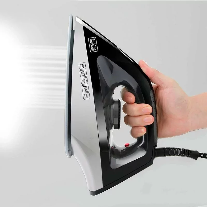Kontrolsat - Black & Decker Steam Iron - 2200W - Black - BXSS2200E