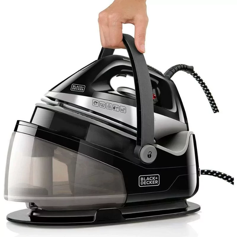 Kontrolsat - Black & Decker Steam Iron - 2200W - Black - BXSS2200E