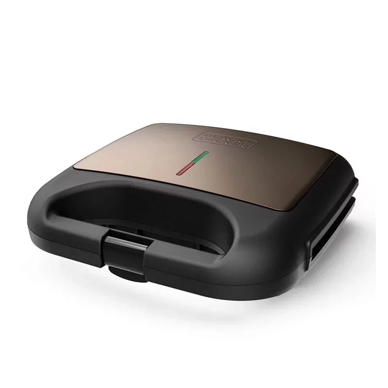 Kontrolsat - Sandwich Maker Grill Black & Decker - 750W - Brown and Black - BXSA752E